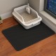 ERHAOG Cat Litter Tray Mat 45 x 30 cm - Double Layer Waterproof Design Cat Mat Cat Litter Tray Mat Mat Cat Litter Tray for Toilet ERHAOG Cat Litter Tray Mat 45 x 30 cm - Double Layer Waterproof Design Cat Mat Cat Litter Tray Mat Mat Cat Litter Tray for Toilet