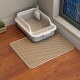 ERHAOG Cat Litter Tray Mat 45 x 30 cm - Double Layer Waterproof Design Cat Mat Cat Litter Tray Mat Mat Cat Litter Tray for Toilet ERHAOG Cat Litter Tray Mat 45 x 30 cm - Double Layer Waterproof Design Cat Mat Cat Litter Tray Mat Mat Cat Litter Tray for Toilet