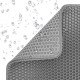 ERHAOG Cat Litter Tray Mat 45 x 30 cm - Double Layer Waterproof Design Cat Mat Cat Litter Tray Mat Mat Cat Litter Tray for Toilet ERHAOG Cat Litter Tray Mat 45 x 30 cm - Double Layer Waterproof Design Cat Mat Cat Litter Tray Mat Mat Cat Litter Tray for Toilet
