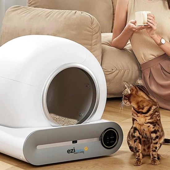 EZICLEAN Catbot K8i Cat Litter Tray Self-Cleaning with Networking EZICLEAN Catbot K8i Cat Litter Tray Self-Cleaning with Networking