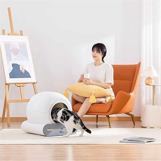 EZICLEAN Catbot K8i Cat Litter Tray Self-Cleaning with Networking EZICLEAN Catbot K8i Cat Litter Tray Self-Cleaning with Networking