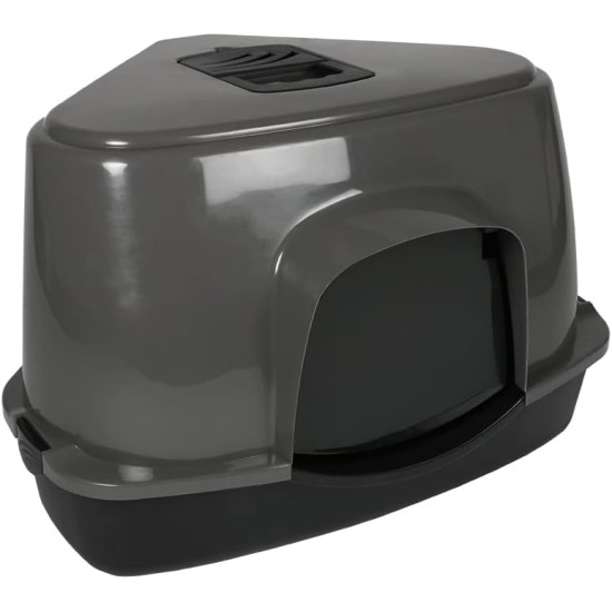 Ebi, Cat House Prism 60 Zen Series M - 38 x 56 x 40 cm, Dark Grey, for Hygiene, Dark Grey, Cat Ebi, Cat House Prism 60 Zen Series M - 38 x 56 x 40 cm, Dark Grey, for Hygiene, Dark Grey, Cat