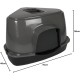 Ebi, Cat House Prism 60 Zen Series M - 38 x 56 x 40 cm, Dark Grey, for Hygiene, Dark Grey, Cat Ebi, Cat House Prism 60 Zen Series M - 38 x 56 x 40 cm, Dark Grey, for Hygiene, Dark Grey, Cat