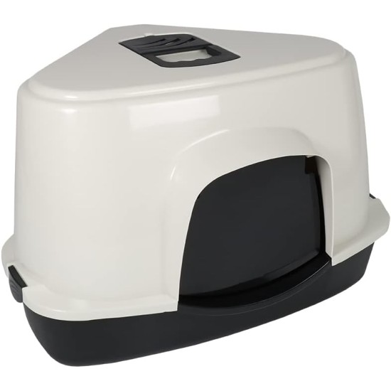 Ebi, Cat House Prism 60 Zen Series M - 38 x 56 x 40 cm, Dark Grey, for Hygiene, Dark Grey, Cat Ebi, Cat House Prism 60 Zen Series M - 38 x 56 x 40 cm, Dark Grey, for Hygiene, Dark Grey, Cat