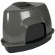 Ebi, Cat House Prism 60 Zen Series M - 38 x 56 x 40 cm, Dark Grey, for Hygiene, Dark Grey, Cat