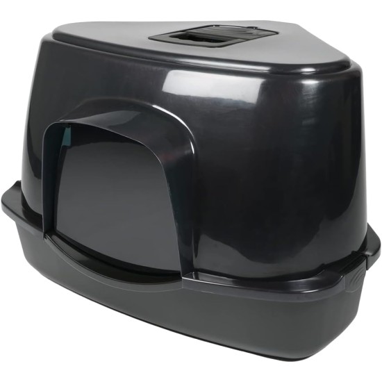 Ebi, Cat House Prism 70 L - 56 x 70 x 46 cm, Black, Hygiene, Black, Cat Ebi, Cat House Prism 70 L - 56 x 70 x 46 cm, Black, Hygiene, Black, Cat