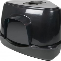 Ebi, Cat House Prism 70 L - 56 x 70 x 46 cm, Black, Hygiene, Black, Cat Ebi, Cat House Prism 70 L - 56 x 70 x 46 cm, Black, Hygiene, Black, Cat