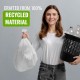 Ecobag 10 Pack Cat Litter Tray Liners 30L 27 Micron Heavy Duty Cat Litter Box Bags Recycled Liners Durable Eco Friendly and Easy to Dispose (960 x 460mm) Ecobag 10 Pack Cat Litter Tray Liners 30L 27 Micron Heavy Duty Cat Litter Box Bags Recycled Liners Durable Eco Friendly and Easy to Dispose (960 x 460mm)