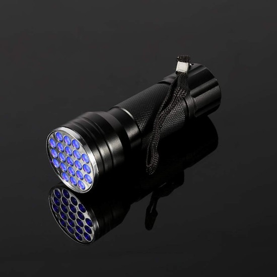 Ejoyous UV Blacklight Torch with 21 LED, 395nm UV Hand Detector Ultraviolet Light for Dry Stains in the Urine of Dogs/Cats, Bed Bug, Scorpion Ejoyous UV Blacklight Torch with 21 LED, 395nm UV Hand Detector Ultraviolet Light for Dry Stains in the Urine of Dogs/Cats, Bed Bug, Scorpion