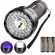 EverBrite 2 in 1 Black Light UV Torch with 38 LEDs, 395 nm Ultraviolet Light Lamp with 300 LM White Light, Pet Urine Detector for Dogs and Cats, Money Tester with 3 AA Batteries EverBrite 2 in 1 Black Light UV Torch with 38 LEDs, 395 nm Ultraviolet Light Lamp with 300 LM White Light, Pet Urine Detector for Dogs and Cats, Money Tester with 3 AA Batteries