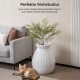 FANTASK 2 in 1 Cat Litter Tray, 63L Intelligent Odour Elimination & Sterilisation with Door Curtain, Flower Pot Style with Artificial Plant, Pebbles & Shovel FANTASK 2 in 1 Cat Litter Tray, 63L Intelligent Odour Elimination & Sterilisation with Door Curtain, Flower Pot Style with Artificial Plant, Pebbles & Shovel