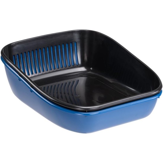 Ferplast BIRBA SANITIZED Katzenklo, Katzentoilette mit Sieb, das Schmutz beseitigt, einfache Reinigung, antibakterielle und antivirale Behandlung, 54,5 x 32,5 x H 18,5 cm, sortierte Farben Ferplast BIRBA SANITIZED Katzenklo, Katzentoilette mit Sieb, das Schmutz beseitigt, einfache Reinigung, antibakterielle und antivirale Behandlung, 54,5 x 32,5 x H 18,5 cm, sortierte Farben