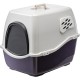 Ferplast Bill Cat Litter Tray with Lid, Cat Litter Tray with Cover, with 2 Anti-Odour Filters, 50 x 40 x 42 cm, Door and Handle Darkened Ferplast Bill Cat Litter Tray with Lid, Cat Litter Tray with Cover, with 2 Anti-Odour Filters, 50 x 40 x 42 cm, Door and Handle Darkened