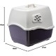 Ferplast Bill Cat Litter Tray with Lid, Cat Litter Tray with Cover, with 2 Anti-Odour Filters, 50 x 40 x 42 cm, Door and Handle Darkened Ferplast Bill Cat Litter Tray with Lid, Cat Litter Tray with Cover, with 2 Anti-Odour Filters, 50 x 40 x 42 cm, Door and Handle Darkened
