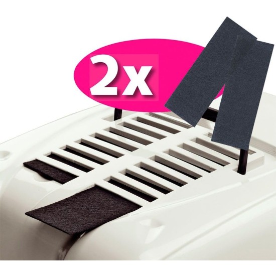 Ferplast Cat Litter Tray with Lid, 2 Odour-Inhibiting Activated Carbon Filters, Darkened Swing Door, 36 x 47 x H 35 cm, Clear CAT 10 Pet Toilet Ferplast Cat Litter Tray with Lid, 2 Odour-Inhibiting Activated Carbon Filters, Darkened Swing Door, 36 x 47 x H 35 cm, Clear CAT 10 Pet Toilet