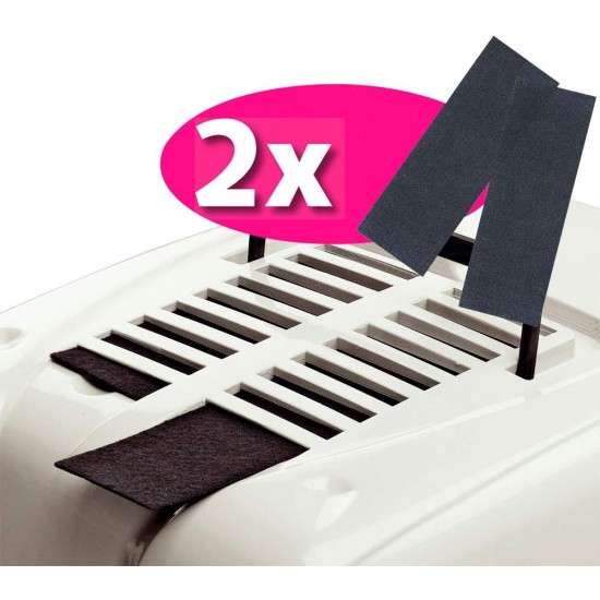 Ferplast Cat Litter Tray with Lid, 2 Odour-Inhibiting Activated Carbon Filters Included, Darkened Swing Door, 39.5 x 52.5 x H 38 cm, Clear Cat 20, Black Ferplast Cat Litter Tray with Lid, 2 Odour-Inhibiting Activated Carbon Filters Included, Darkened Swing Door, 39.5 x 52.5 x H 38 cm, Clear Cat 20, Black