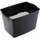 Ferplast Jumpy Cat Litter Tray with Lid with Top Access Perforated Lid 38.8 x 57.5 x H 39 cm, Jumpy Large Cat Litter Box, Black Ferplast Jumpy Cat Litter Tray with Lid with Top Access Perforated Lid 38.8 x 57.5 x H 39 cm, Jumpy Large Cat Litter Box, Black