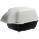 Ferplast Katzenklo, Katzentoilette mit Deckel, auch Outdoor Regenfest, 43,5 x 73,5 x H 41 cm, große Katzentoilette COSMIC OUTDOOR, Schwarz Ferplast Katzenklo, Katzentoilette mit Deckel, auch Outdoor Regenfest, 43,5 x 73,5 x H 41 cm, große Katzentoilette COSMIC OUTDOOR, Schwarz