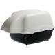 Ferplast Katzenklo, Katzentoilette mit Deckel, auch Outdoor Regenfest, 43,5 x 73,5 x H 41 cm, große Katzentoilette COSMIC OUTDOOR, Schwarz Ferplast Katzenklo, Katzentoilette mit Deckel, auch Outdoor Regenfest, 43,5 x 73,5 x H 41 cm, große Katzentoilette COSMIC OUTDOOR, Schwarz