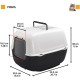Ferplast Prima Cat Toilet Home, 52.5 x 39.5 x 38 cm, Black Ferplast Prima Cat Toilet Home, 52.5 x 39.5 x 38 cm, Black