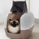 Ferplast Prima Cat Toilet Home, 52.5 x 39.5 x 38 cm, Black Ferplast Prima Cat Toilet Home, 52.5 x 39.5 x 38 cm, Black
