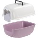 Ferplast Prima Cat Toilet Home, 52.5 x 39.5 x 38 cm, Black Ferplast Prima Cat Toilet Home, 52.5 x 39.5 x 38 cm, Black