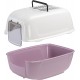 Ferplast Prima Cat Toilet Home, 52.5 x 39.5 x 38 cm, Black Ferplast Prima Cat Toilet Home, 52.5 x 39.5 x 38 cm, Black