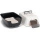 Ferplast Prima Cat Toilet Home, 52.5 x 39.5 x 38 cm, Black Ferplast Prima Cat Toilet Home, 52.5 x 39.5 x 38 cm, Black