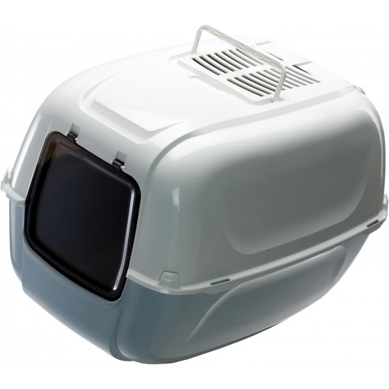 Ferplast Prima Cat Toilet Home, 52.5 x 39.5 x 38 cm, Black Ferplast Prima Cat Toilet Home, 52.5 x 39.5 x 38 cm, Black