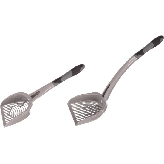 Flamingo Gobi Cat Litter Scoop, Grey, 40 x 13.4 x 7.4 cm Flamingo Gobi Cat Litter Scoop, Grey, 40 x 13.4 x 7.4 cm