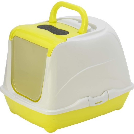 Flamingo Pet Products Loki Hawaii M Cat Litter Tray 38 x 50 x 37 cm Random Colour Flamingo Pet Products Loki Hawaii M Cat Litter Tray 38 x 50 x 37 cm Random Colour