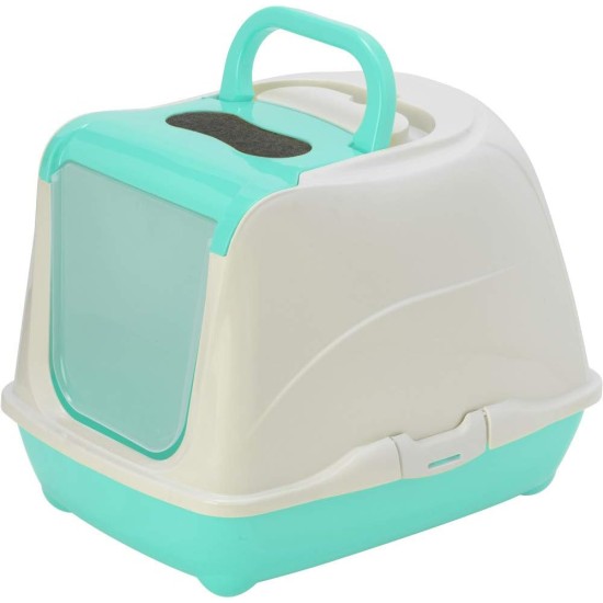 Flamingo Pet Products Loki Hawaii M Cat Litter Tray 38 x 50 x 37 cm Random Colour Flamingo Pet Products Loki Hawaii M Cat Litter Tray 38 x 50 x 37 cm Random Colour