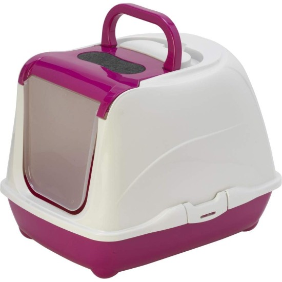 Flamingo Pet Products Loki Hawaii M Cat Litter Tray 38 x 50 x 37 cm Random Colour Flamingo Pet Products Loki Hawaii M Cat Litter Tray 38 x 50 x 37 cm Random Colour