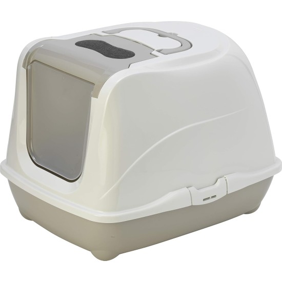 Flamingo Pet Products Loki Hawaii M Cat Litter Tray 38 x 50 x 37 cm Random Colour Flamingo Pet Products Loki Hawaii M Cat Litter Tray 38 x 50 x 37 cm Random Colour