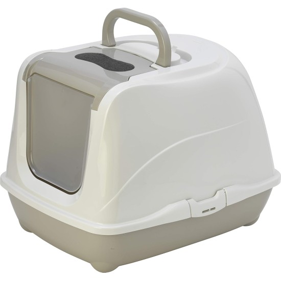 Flamingo Pet Products Loki Hawaii M Cat Litter Tray 38 x 50 x 37 cm Random Colour Flamingo Pet Products Loki Hawaii M Cat Litter Tray 38 x 50 x 37 cm Random Colour