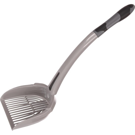Flamingo Sahara Cat Litter Scoop, Grey, 49 x 14 x 11 cm Flamingo Sahara Cat Litter Scoop, Grey, 49 x 14 x 11 cm