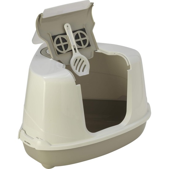 Flamingo Thor Classic 560738 Cat Litter Tray Corner L 45 x 56 x 37 cm Flamingo Thor Classic 560738 Cat Litter Tray Corner L 45 x 56 x 37 cm