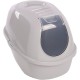 Flamingo Trini Cat Litter Tray - Grey - Size XL (46 × 67 × 49 cm) - With Activated Carbon Filter - Made of 98% Recycled Plastic - Spacious & Hygienic Flamingo Trini Cat Litter Tray - Grey - Size XL (46 × 67 × 49 cm) - With Activated Carbon Filter - Made of 98% Recycled Plastic - Spacious & Hygienic