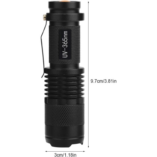 Flashlight Ultraviolet LED Flashlight Light Pet Urine Spot Detector Bed Bug Finder Dog Cat Stain Remover (Batteries Not Included) Flashlight Ultraviolet LED Flashlight Light Pet Urine Spot Detector Bed Bug Finder Dog Cat Stain Remover (Batteries Not Included)