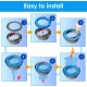 Frogetu Pack of 6 Odour-Proof Nappy Bin Refill Cassettes, Refill Bag for Cat Litter, Nappy Bin, Refill Film Cat Bucket, for Tommee Tippee, Litter Locker, LittyCat Frogetu Pack of 6 Odour-Proof Nappy Bin Refill Cassettes, Refill Bag for Cat Litter, Nappy Bin, Refill Film Cat Bucket, for Tommee Tippee, Litter Locker, LittyCat
