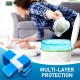Frogetu Pack of 6 Odour-Proof Nappy Bin Refill Cassettes, Refill Bag for Cat Litter, Nappy Bin, Refill Film Cat Bucket, for Tommee Tippee, Litter Locker, LittyCat Frogetu Pack of 6 Odour-Proof Nappy Bin Refill Cassettes, Refill Bag for Cat Litter, Nappy Bin, Refill Film Cat Bucket, for Tommee Tippee, Litter Locker, LittyCat