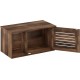 Furinno Peli Cat Litter Tray Small Single Door Rustic Brown Furinno Peli Cat Litter Tray Small Single Door Rustic Brown