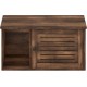 Furinno Peli Cat Litter Tray Small Single Door Rustic Brown Furinno Peli Cat Litter Tray Small Single Door Rustic Brown