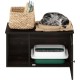 Furinno Peli Cat Litter Tray Small Single Door Rustic Brown Furinno Peli Cat Litter Tray Small Single Door Rustic Brown
