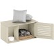 Furinno Peli Cat Litter Tray Small Single Door Rustic Brown Furinno Peli Cat Litter Tray Small Single Door Rustic Brown