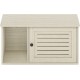 Furinno Peli Cat Litter Tray Small Single Door Rustic Brown Furinno Peli Cat Litter Tray Small Single Door Rustic Brown