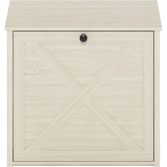 Furinno Peli Cat Litter Tray Small Single Door Rustic Brown Furinno Peli Cat Litter Tray Small Single Door Rustic Brown