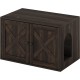 Furinno Peli Cat Litter Tray Small Single Door Rustic Brown Furinno Peli Cat Litter Tray Small Single Door Rustic Brown