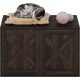 Furinno Peli Cat Litter Tray Small Single Door Rustic Brown Furinno Peli Cat Litter Tray Small Single Door Rustic Brown