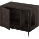 Furinno Peli Cat Litter Tray Small Single Door Rustic Brown Furinno Peli Cat Litter Tray Small Single Door Rustic Brown